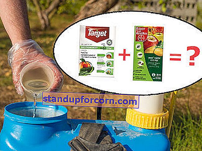 insekticid och fungicid blandningsbord